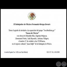 Lazos de Tierra - Exposición del Grupo Neo-Realistas.py - Martes, 17 de Octubre de 2017